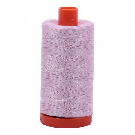 Aurifil Mako Cotton Thread Solid 50wt 1422yds Light Lilac