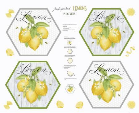 Lemon Yellow Placemats
