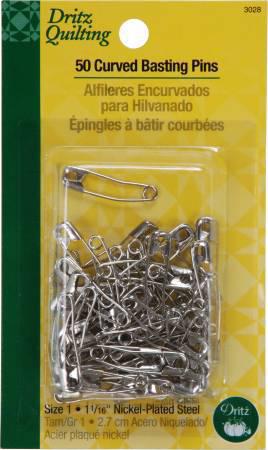 Curved Basting Pins (Size 1)