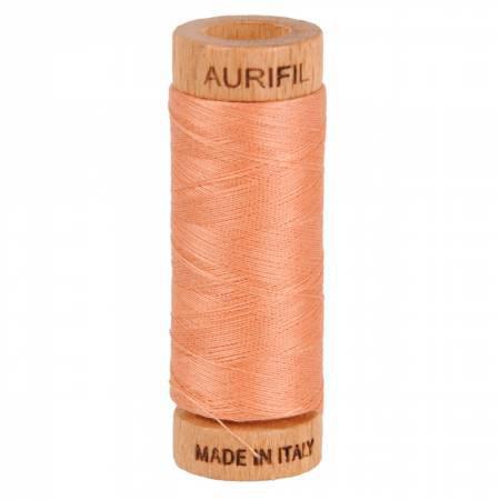 Aurifil Mako Cotton Thread Solid 80wt 300yds Peach