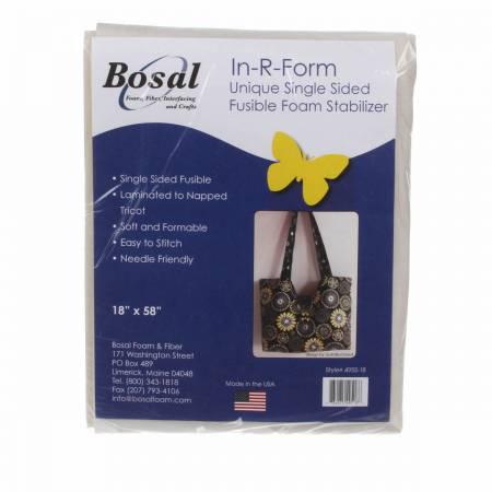 Bosal In-R Form Single Sided Fusible Foam Stabilizer 18" X 58"