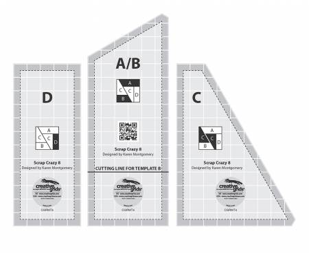 CGR Scrap Crazy 8" Template
