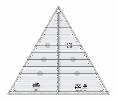 Creative Grids 60 Degree Triangle 12" Finished