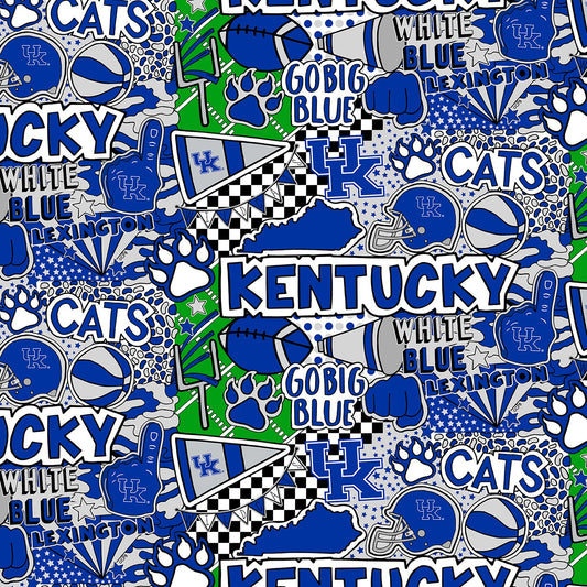 NCAA  University of Kentucky Pop Art