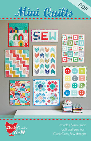 Mini Quilts By Cluck Cluck Sew