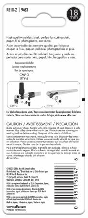 Olfa 18mm Rotary Blade 2 Pack