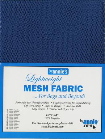 Mesh Lite Weight Blastoff Blue 18in x 54in