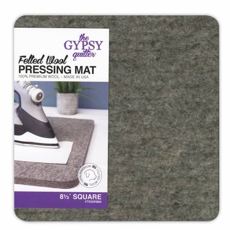 Wool Pressing Mat 8-1/2in x 8-1/2in x 1/2in Thick