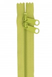 30" Dbl Zipper Apple Green