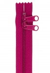 30" Dbl Zipper Wild Plum