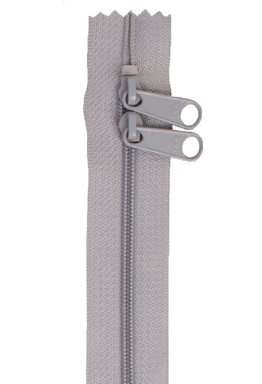 Handbag Zipper 40in Pewter