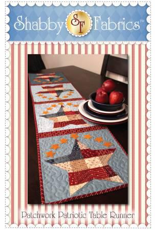 Patchwork Patriotic Table Runner