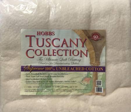 Tuscany Hobbs 100% Cotton King w/ Scrim