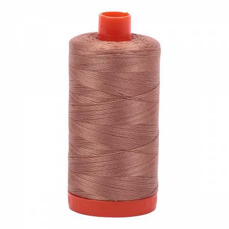 Aurifil Mako Cotton Thread Solid 50wt 1422yds Cafe au Lait