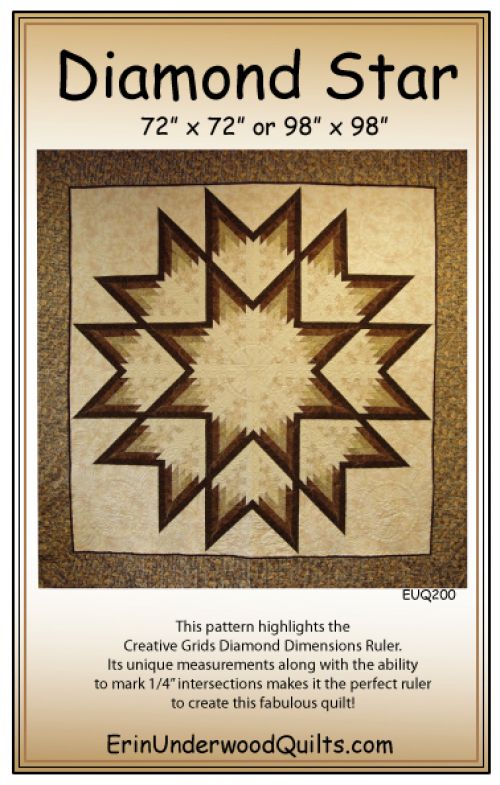 Diamond Star Quilt Pattern