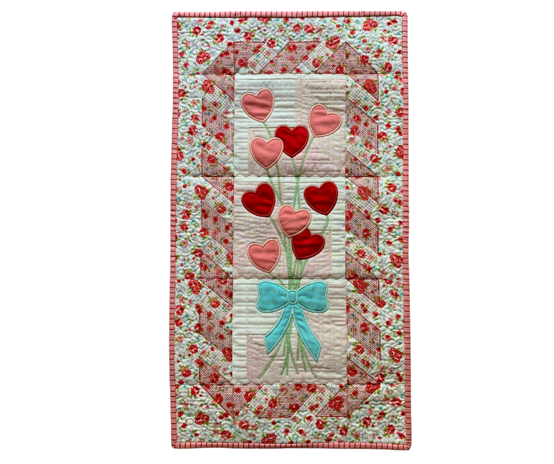 Bouquet of Hearts Wall Hanging