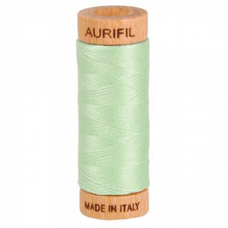 Aurifil Mako Cotton Thread Solid 80wt 300yds Pale Green