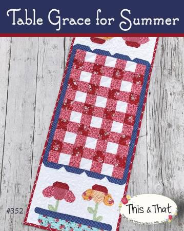 Table Grace for Summer Runner Pattern