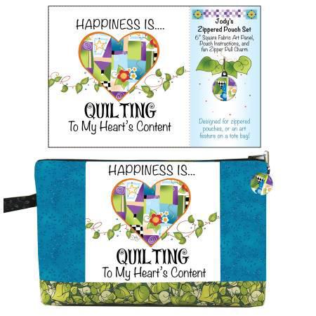 Happiness Zipper Pouch